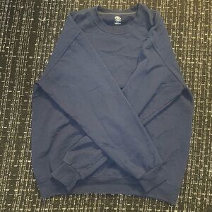 Athletic Works Men's Navy Crewneck Sweater